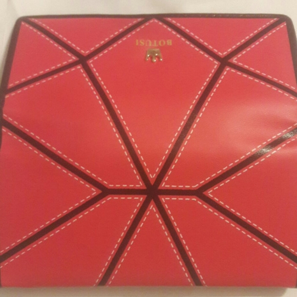 Pink and black Botusi wallet - Picture 4 of 8